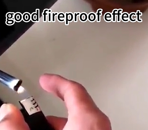 Fire test of sealants