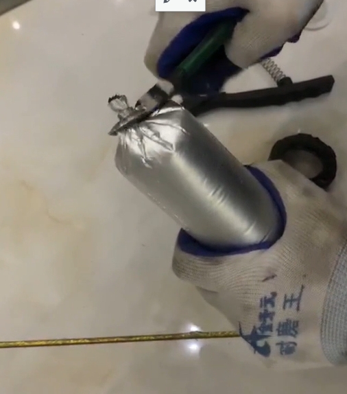 PU sealant flexible packaging test